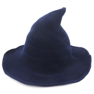 SH-1007 Sombrero de Bruja Tejido para Mujer, Ala Ancha, Plegable, Puntiagudo - Product Image 5