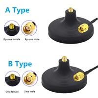 Câble d'extension d'antenne magnétique SMA 3M pour routeur WiFi sans fil RP-SMA Femelle vers Mâle