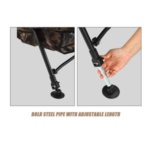 Berceau <span class=keywords><strong>de</strong></span> pêche à la carpe 120 cm, pliable et réglable, en tissu Oxford avec cadre en acier, équipement <span class=keywords><strong>de</strong></span> pêche au bar en eau douce, vente en gros - Product Image 6