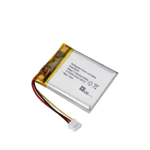 YJ 충전식 폴리머 배터리 3.7v 603040 650mAh 700 mAh KC UI 인증 리튬 이온 배터리 Pcb 및 와이어