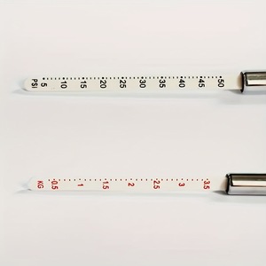 Tire Pressure Gauge <b>Pen</b> 8 In Stainless Steel Universal Car Tire Pressure Meter Portable Black And <b>Silver</b> - Product Image 4