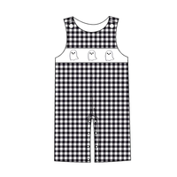 Ensemble de tenues d'Halloween personnalisées pour enfants, motif fantôme brodé, vêtements décontractés pour bébé garçon et fille, vêtements de boutique pour l'automne