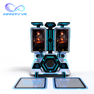 Juego de disparos interactivo de batalla Vr, pantalla de 55 pulgadas, dos jugadores, simulador de tiro Vr 9D, equipo espacial grande, parque de atracciones Vr - Product Image 1