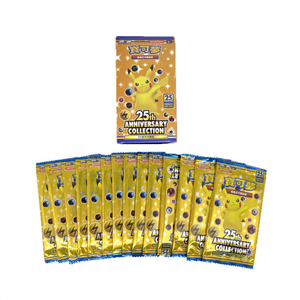 แพ็คเสริมโปเกมอนขายส่ง PTCG Sword and Shield S8a กล่องทองแท้ ฉลองครบรอบ 25 ปี การ์ดโปเกมอน เกมการ์ดสะสม - Product Image 2