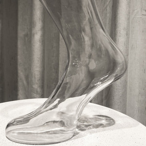 Vớ nhựa hiển thị chân trong suốt mannequin người đàn ông chân nhựa vớ mannequin mô hình chân hình thức bán cho vớ giày hiển thị - Product Image 4