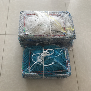 Jaulas terrestres <span class=keywords><strong>de</strong></span> alta calidad18m 25*40cm marco largo trampa <span class=keywords><strong>de</strong></span> pesca red <span class=keywords><strong>langosta</strong></span> y jaula <span class=keywords><strong>de</strong></span> cangrejo - Product Image 4