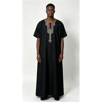 CCY Vente en gros – Nouveauté : Sweat à capuche personnalisé style marocain islamique pour homme, vêtements de sport, robe ample, leggings, costumes africains, jersey Zaba