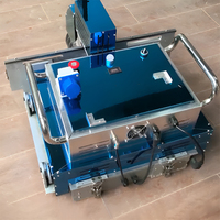Robot de pose de carreaux d'intérieur, mini robot laser de nivellement de sol à chape sèche, machine de construction, machine de nivellement de sol en mortier de ciment