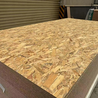 Panneau OSB en pin 18 mm, matériau de construction imperméable pour murs, réponse rapide