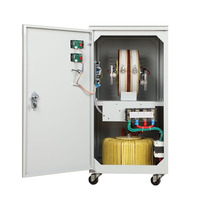Stabilisateur de tension automatique 30 kW 5 kVA, 120 V 5000 W, triphasé, AC, en cuivre, avec écran LCD, efficacité 97 %, utilisation SVC