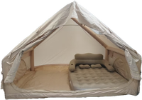 Oeytree Ensemble de matelas de tente gonflable de haute qualité à prix d'usine 6.3 ㎡ Mobilier d'extérieur grand espace avec puits de lumière