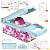 Hete Verkopende Keuken Gadget Groente Spiralizer Shredder Handmatige Groentechopper Cutter Aardappel Ui Mandoline Groentesnijder