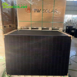 แผงโซลาร์เซลล์สีดำทั้งหมด ประสิทธิภาพสูง 450W-470W น้ำหนักเบาและแข็งแรง สำหรับระเบียง PV สีดำทั้งหมด - Product Image 1