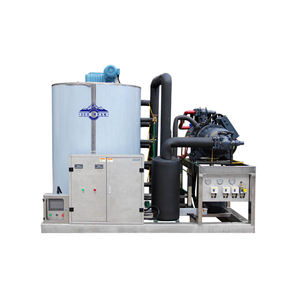 Fábrica al por mayor Máquina de hacer hielo industrial 8 toneladas por día Máquina de hielo en escamas - Product Image 5