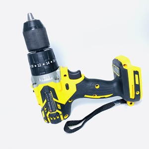 Juego de 35 Piezas de Taladro de Impacto de Litio sin Escobillas de 13 mm, Destornillador Inalámbrico Portátil, Kit de Herramientas Combinadas Amarillo MTK01 - Product Image 5