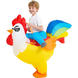 <span class=keywords><strong>Costume</strong></span> di <span class=keywords><strong>pollo</strong></span> adulto gonfiabile in <span class=keywords><strong>Costume</strong></span> <span class=keywords><strong>da</strong></span> corsa su Blow up vestito di gallo divertente <span class=keywords><strong>Costume</strong></span> di Halloween per gli uomini delle donne partito Cosplay - Product Image 3