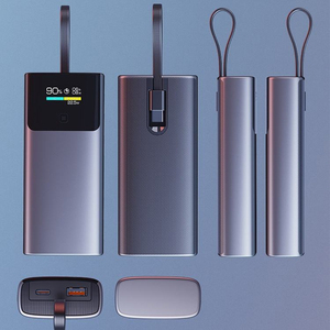 Dây buộc ngân hàng điện 10000mAh pd22.5w siêu nhanh sạc di động đa cổng ngân hàng điện được xây dựng trong USB-A + C cổng pin pb220 - Product Image 5