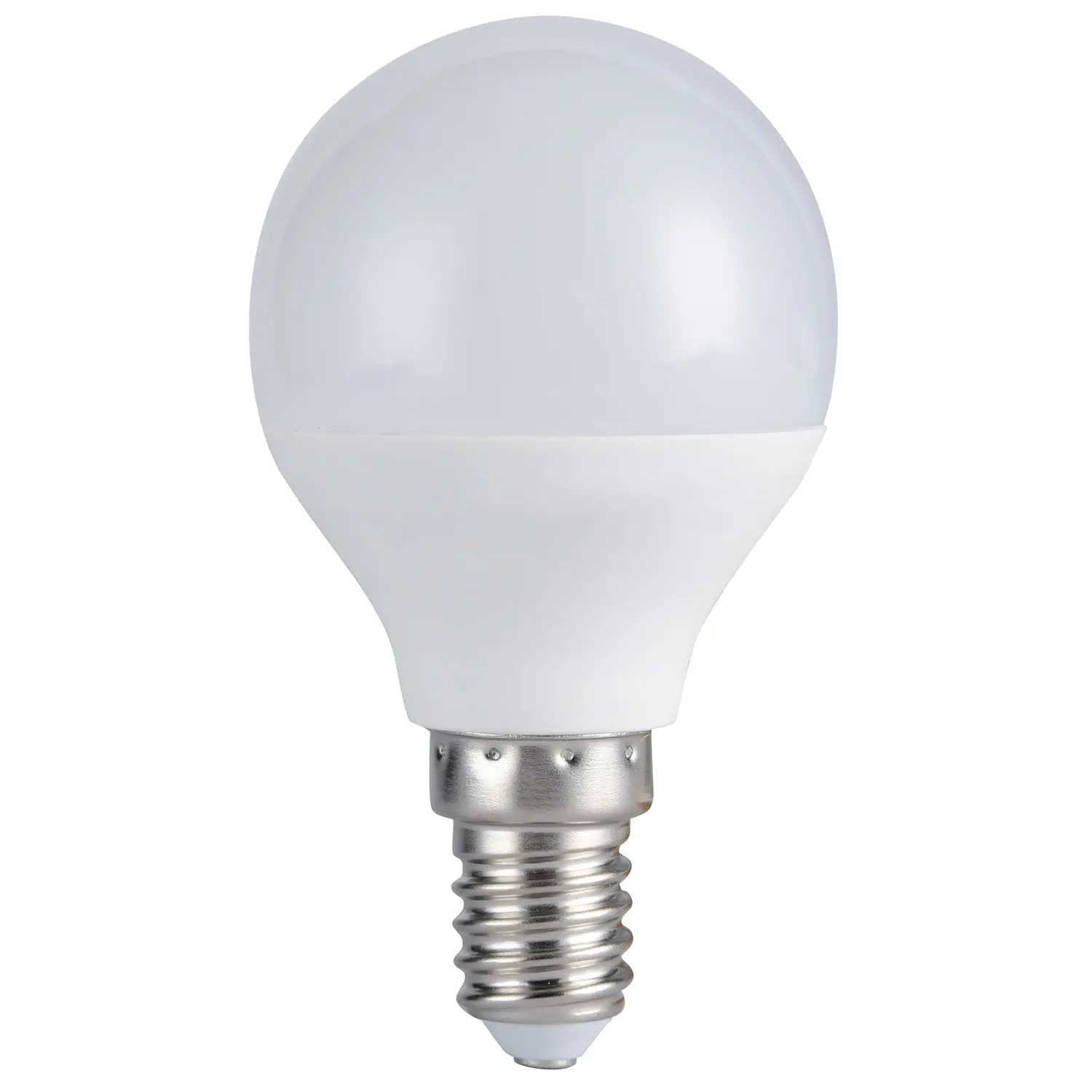 Stock G45 3W/5W/6W E27/E14/B22/B15 Gobel Ball Round ERP CE LED lampadina Spot Light