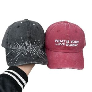 Gorra de béisbol de malla con logo de grupo KPOP Bangtan Boys 2026 World Tour ARIRANG What Is Your Love Song, gorra con visera - Product Image 1
