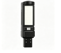 Projecteur solaire LED 100W IP65 étanche avec panneau solaire réglable, allumage/extinction automatique, lampe extérieure pour jardin, cour, parking