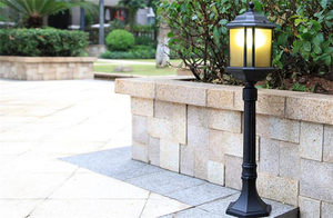 Ancienne Lanterne De Style E27 10W <span class=keywords><strong>lampadaire</strong></span> Jardin Pelouse lumière Extérieure - Product Image 4