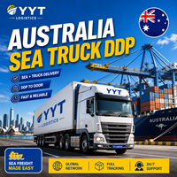 Transport maritime de la Chine vers l'Australie, fret porte-à-porte DDP, transitaire Chine-Australie, Amazon FBA