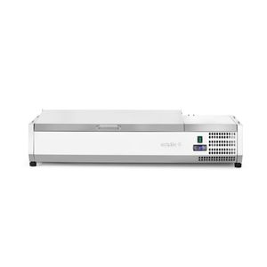 Équipement de réfrigération pour cuisine commerciale Arktic GN 1/3, 4 unités 230V/180W, 1205x420x630mm, réfrigérateur Vetrina - Product Image 1