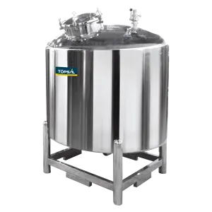 2000L Large Scale Movable/Still Stainless Steel Drinking Water Liquid Storage Tank