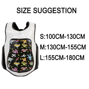 Equipo <span class=keywords><strong>de</strong></span> <span class=keywords><strong>boxeo</strong></span> profesional para niños, Protector <span class=keywords><strong>de</strong></span> pecho Sanda gratis, armadura <span class=keywords><strong>de</strong></span> lucha para competición <span class=keywords><strong>de</strong></span> entrenamiento para niños y niñas, marciales - Product Image 3