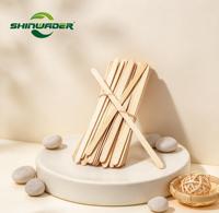 Agitateur à café en bois 100% naturel, fabriqué en Chine, écologique, jetable, prix d'usine