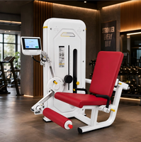 Máquina de Gimnasio Inteligente SHQC 2 en 1 para Extensión y Flexión de Piernas, con Resistencia Motorizada, Pantalla Táctil, para Gimnasio Comercial, Fabricante OEM