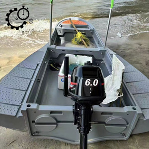 Bateau de pêche robuste en PE, 12 temps, 6-25 CV, petit bateau à appâts avec moteur, garantie 1 an, Chine - Product Image 6