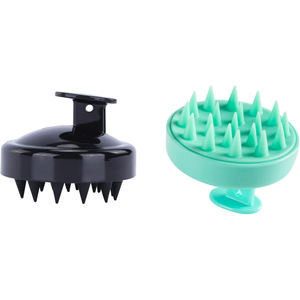 Brosse de massage démêlante souple à poils doux pour le cuir chevelu, pour le shampoing et la croissance des cheveux, marque privée - Product Image 1