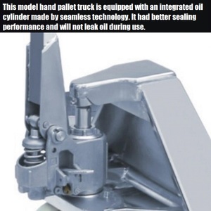 Transpaleta Manual de 1150 mm, 1220 mm, 2 Toneladas, 2.5 Toneladas, 3 Toneladas, Galvanizada en Caliente, para Plantas de Mariscos, Suministro de Fábrica - Product Image 2
