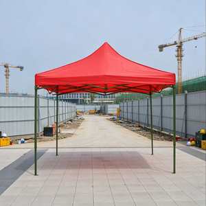 Carpa de Lona Resistente con Estructura Metálica de 3x3m, Plegable, para Todo Tipo de Clima, Refugio Comercial para Playa, Camping y Fiestas al Aire Libre - Product Image 1