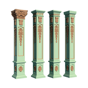 एब्स प्लास्टिक सजावटी ब्लॉक मोल्ड रोमन कॉलम और स्तंभों के निर्माण के लिए किफायती घरेलू उत्पाद - Product Image 1