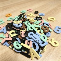 Lettres magnétiques colorées majuscules et minuscules, avec distinction des voyelles, aimants de réfrigérateur, jouet éducatif pour la maternelle et l'école à domicile