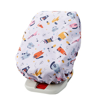 Vente en gros en usine d'accessoires de voiture logo universel personnalisé UV enfants bébé générique siège de voiture pare-soleil anti-poussière housse de protection