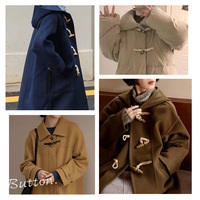 Manteau à boutons en corne de taureau de taille personnalisée Bouton olive Accessoires du vêtement pour vêtements