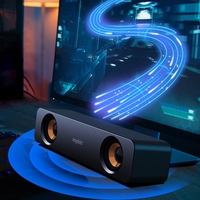 Mini-enceinte filaire USB longue portée pour ordinateur de bureau, subwoofer domestique, enceinte pour ordinateur portable