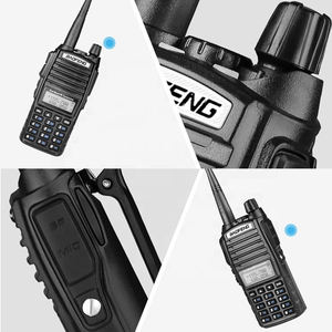 Alta calidad <span class=keywords><strong>Baofeng</strong></span> <span class=keywords><strong>Bf</strong></span> <span class=keywords><strong>UV</strong></span> <span class=keywords><strong>82</strong></span> UV82 UHF VHF banda Dual Ptt largo alcance Ham inalámbrico 10km Ip67 Radio bidireccional Walkie Talkie de mano - Product Image 4