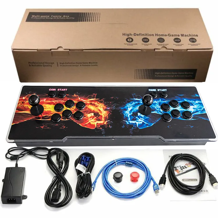 4710 in 1 spiele WIFI 3D Plug And Play Game Retro Box 6S / 5S Console System Arcade Stick