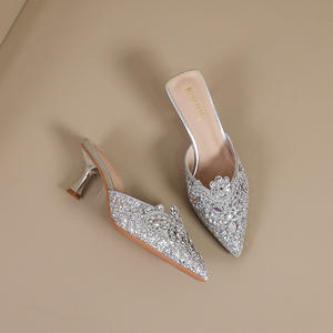 Scarpe da Donna Taglia Grande 43 con <span class=keywords><strong>Tacco</strong></span> <span class=keywords><strong>7</strong></span> <span class=keywords><strong>CM</strong></span>, Punta Affusolata, Calzature di Lusso per Signore - Product Image 4