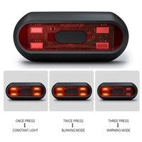 Ventes en gros de casques de moto à LED, mini casque intelligent à LED, lumière étanche pour casques de moto, bande lumineuse
