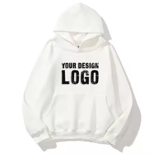 Ventes chaudes, sweat-shirt pour homme en coton sans cordon, oversize, de haute qualité, épaules tombantes, pull lourd, sweat-shirt pour homme - Product Image 3
