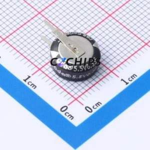 Supercondensateur CBS5R5334VF-ZJ, composant traversant (THT), pas de 5 mm, condensateur 0,33F -20%~+80% 5,5V 2uA@72h - Product Image 1