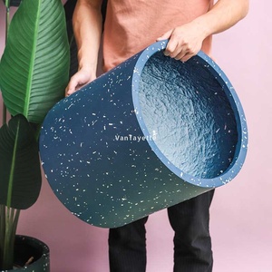 Pots <span class=keywords><strong>de</strong></span> fleurs décoratifs extérieurs et intérieurs <span class=keywords><strong>de</strong></span> grande taille utilisés pour le jardin et la maison sans soucoupe - Product Image 2