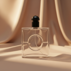 ขวดน้ำหอมแก้วใสทรงสี่เหลี่ยม ความจุ 25 มล. / 50 มล. / <span class=keywords><strong>90</strong></span> มล. ขวดเปล่าสำหรับเครื่องสำอางสีดำ - Product Image 5