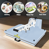 Baiyin DTF presse à chaud 40*60cm T-shirt Machine de transfert d'impression numérique DTF presse à chaud Machine pour t-shirt