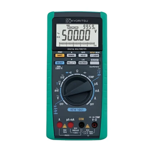 Multímetro Digital Original Kyoritsu KEW 1061 de Gran Venta, Precisión Básica de 0.02% DCV, 50000 Conteo True RMS, 10A, IV 600V con DA - Product Image 1